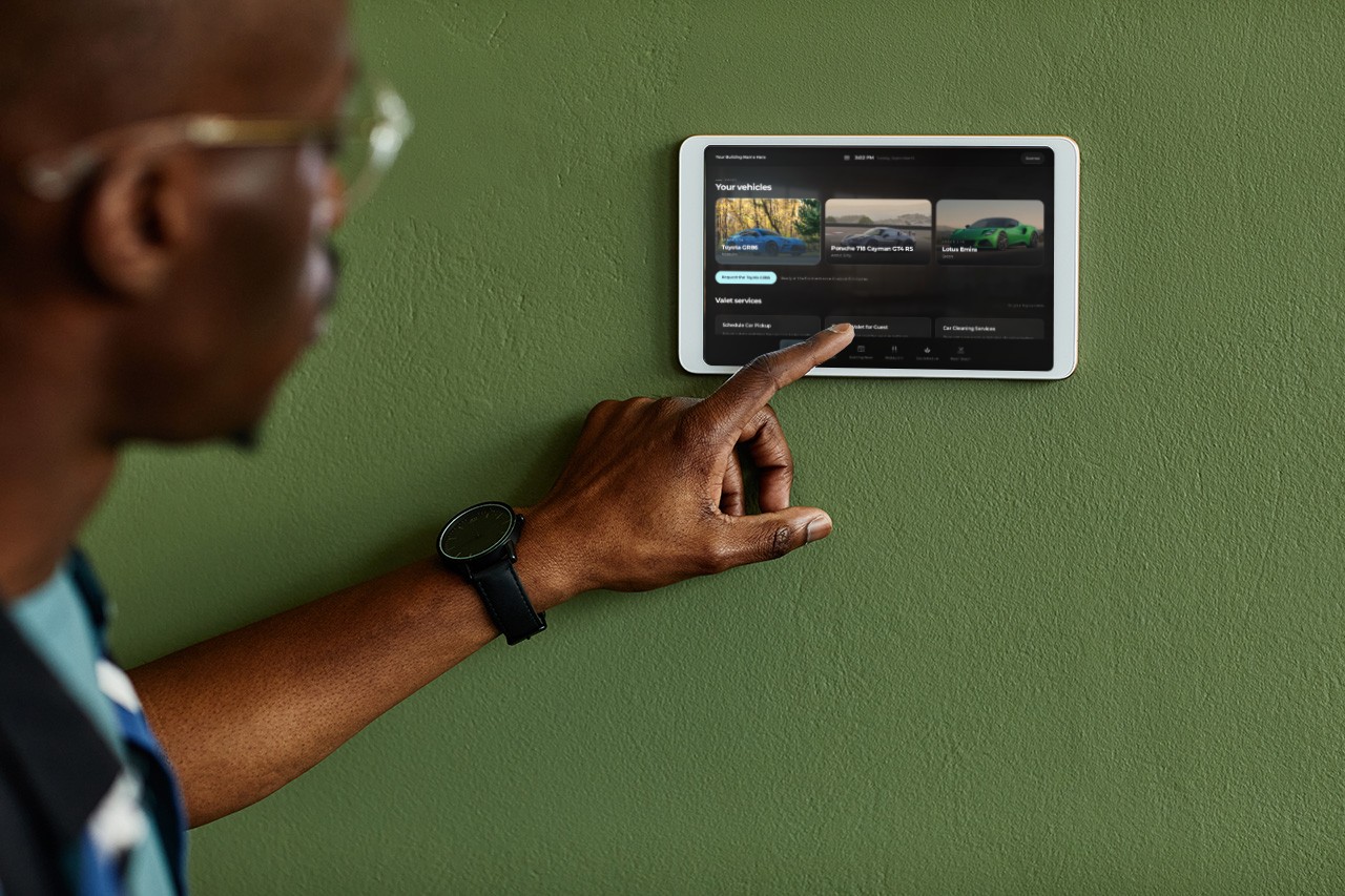 Amenity Service - One-touch Access for Residents