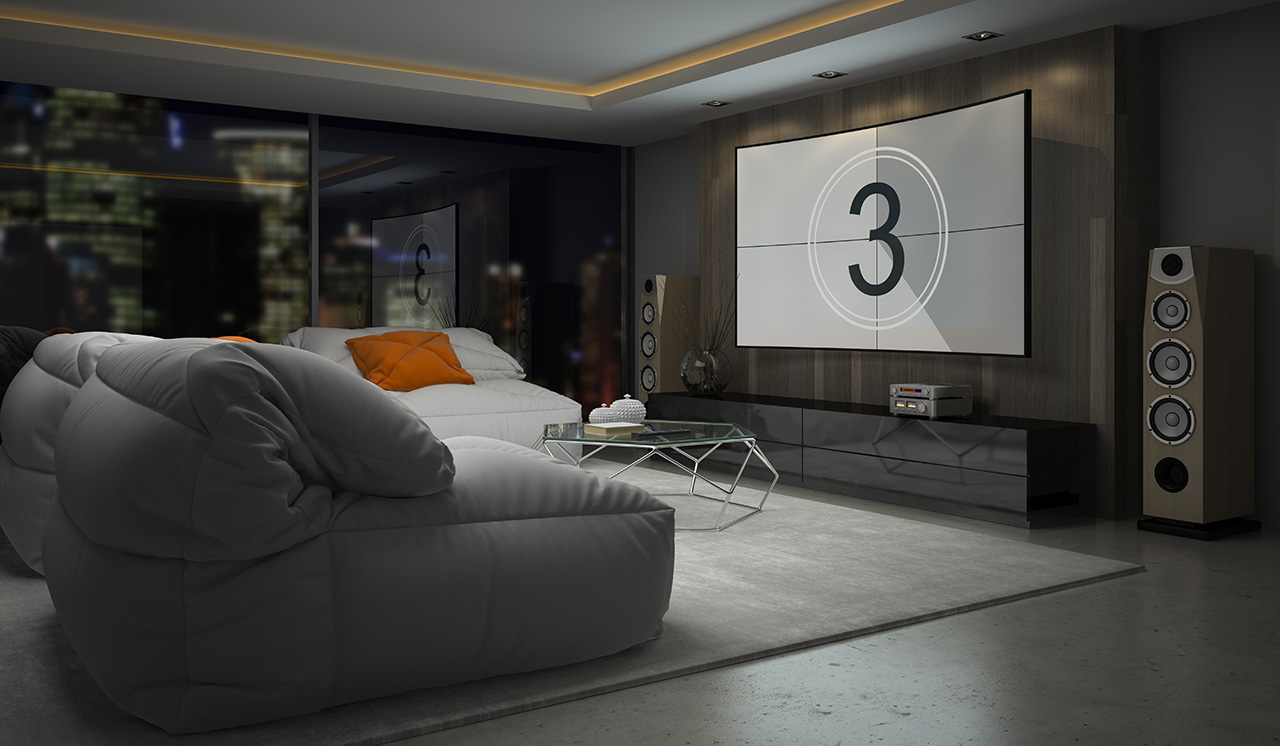 Home media room